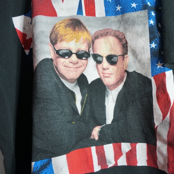 VTG - billy  joel & elton john tour tee - Picture 2 of 3